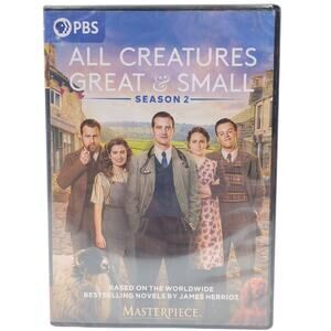 All Creatures Great & Small Season 2 DVD 2022 PBS Masterpiece Drama New Sealed
